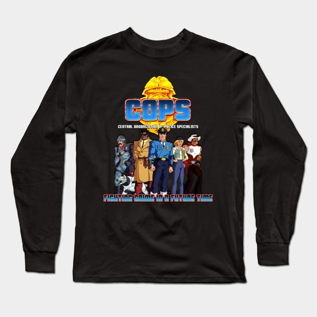 COPS Long Sleeve T-Shirt by BigOrangeShirtShop